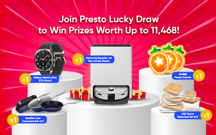 Join Presto Lucky Draw to Win Prizes Worth Up to RM11,468!