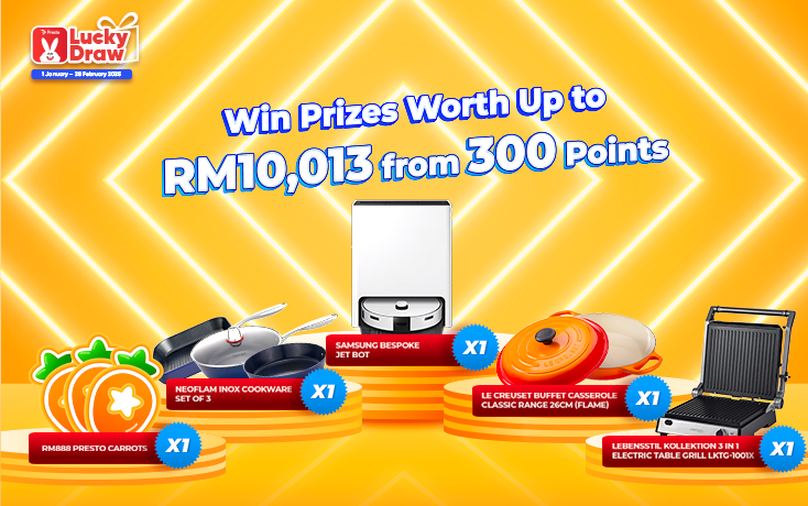 Join Presto Lucky Draw to Win Prizes Worth Up to RM10,013!